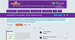 Desktop Screenshot of livingwithfibro.org